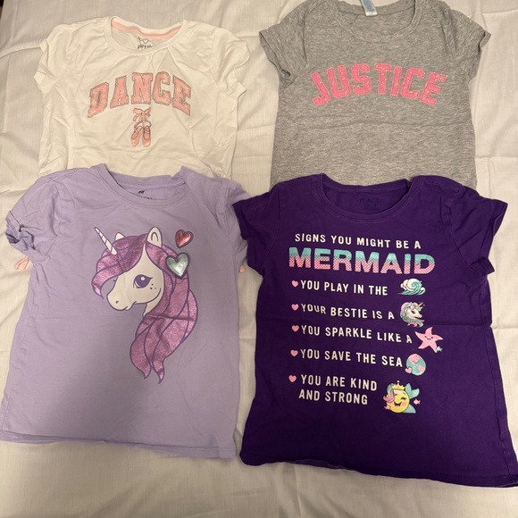 Multi colors design girls tops shirt blouses size start 6-10 - Picture 3 of 7